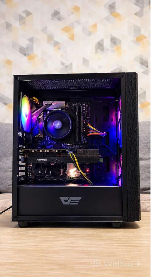 Ryzen 5 2600x,16 GB RAM, 5600xt 8gb, 400 GB SSD - nuotraukos Nr. 2
