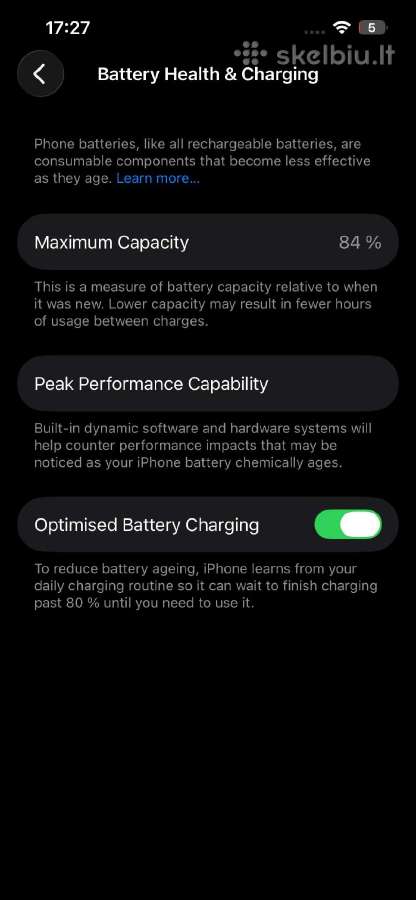 iPhone 14 128gb - nuotraukos Nr. 9