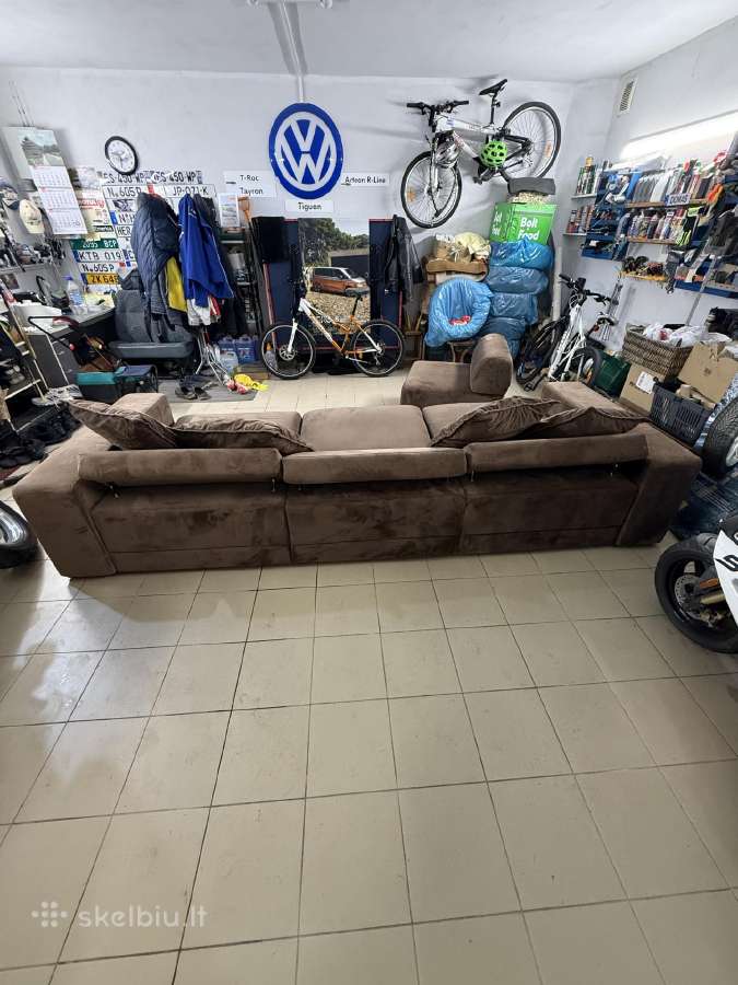 Parduodama geros būklės sofa Bravo su foteliu - nuotraukos Nr. 4