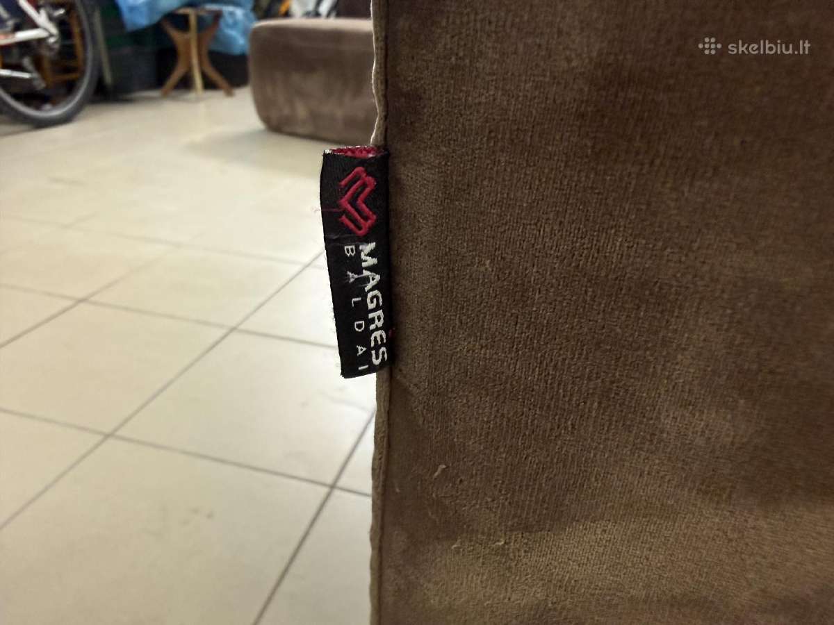 Parduodama geros būklės sofa Bravo su foteliu - nuotraukos Nr. 5