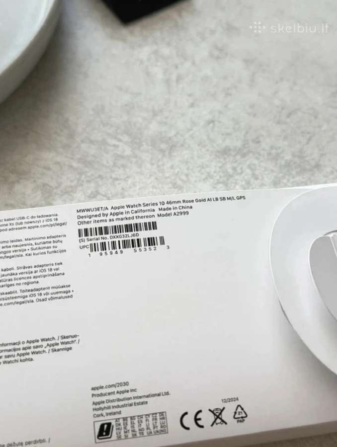 Apple watch series 10 46mm - nuotraukos Nr. 8