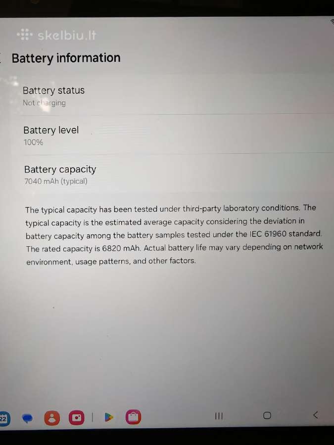 Samsung galaxy tab A8 - nuotraukos Nr. 3