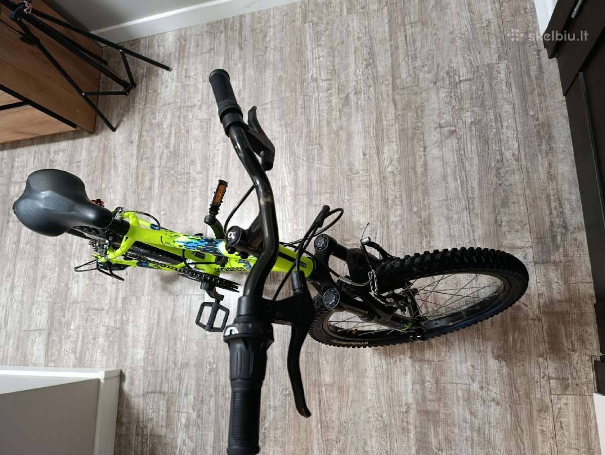 Rockrider 20" St 500“ kalnų dviratis, geltonas - nuotraukos Nr. 4