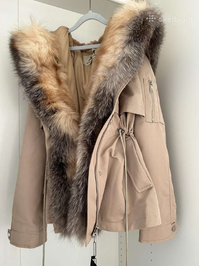 Prabangi žieminė striukė/paltukas/parka - nuotraukos Nr. 2