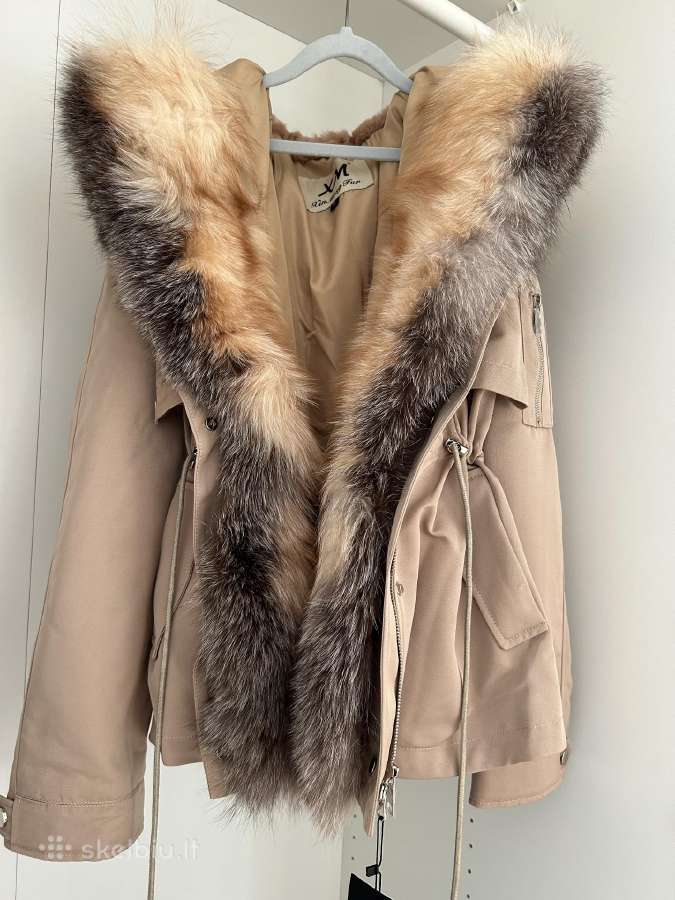 Prabangi žieminė striukė/paltukas/parka - nuotraukos Nr. 3