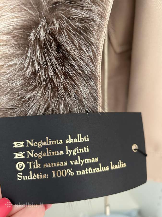 Prabangi žieminė striukė/paltukas/parka - nuotraukos Nr. 6