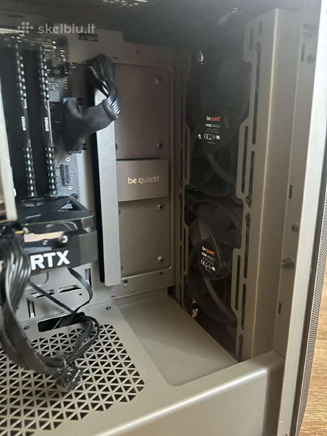 Solidus Be Quiet Žaidimų kompiuteris i7 Rtx3060 - nuotraukos Nr. 5