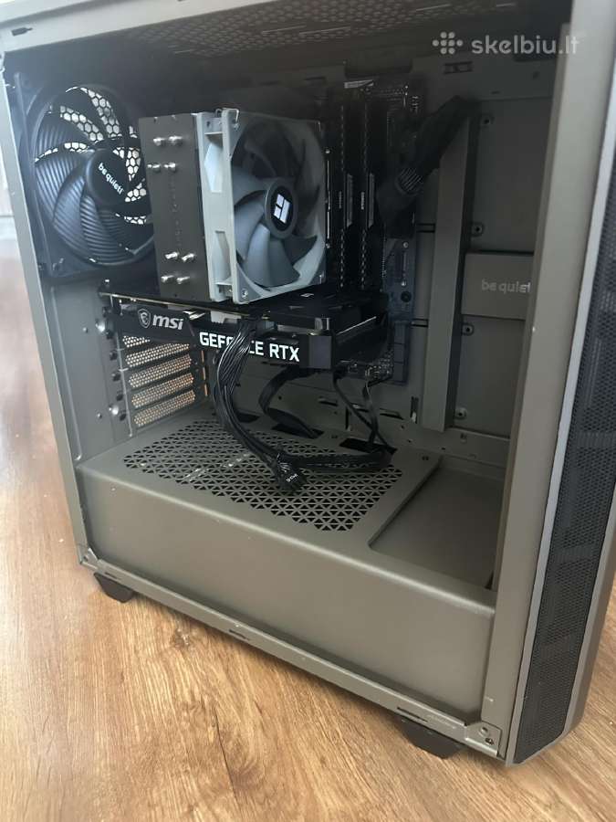 Solidus Be Quiet Žaidimų kompiuteris i7 Rtx3060 - nuotraukos Nr. 6