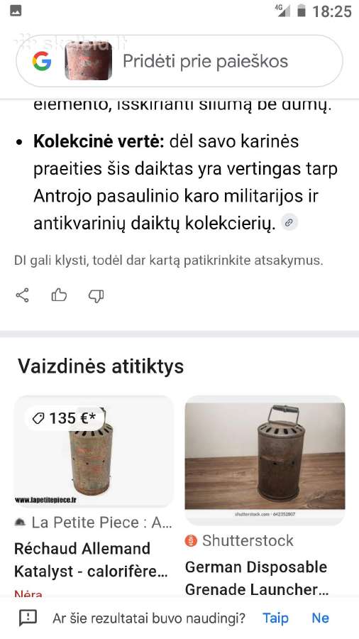 Istorinis vokiškas katalizinis šildytuvas - nuotraukos Nr. 7