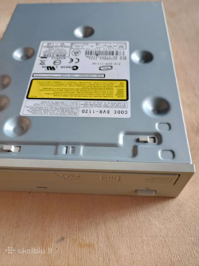 Pioneer Dvr-112d Bk Dvd-r Dvd-rw +R +Rw CD-rw - nuotraukos Nr. 2