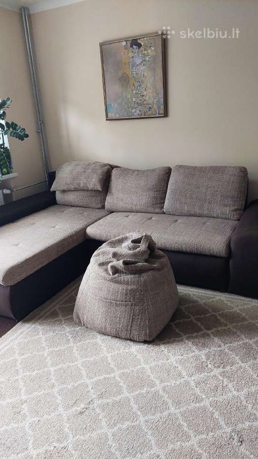 Minkšta kampinė sofa /lova - nuotraukos Nr. 8