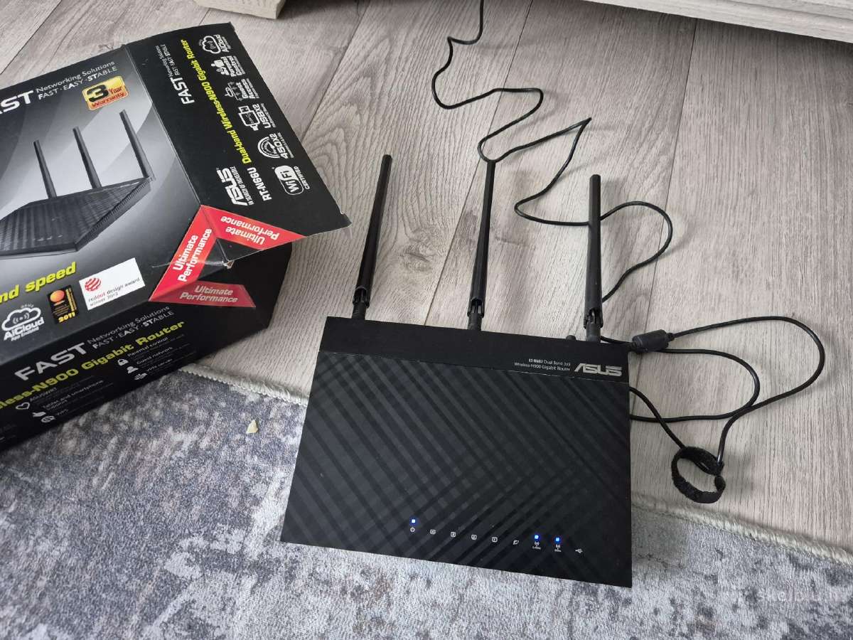 Parduodu maršrutizatorių Asus Rt-ac66u - nuotraukos Nr. 3