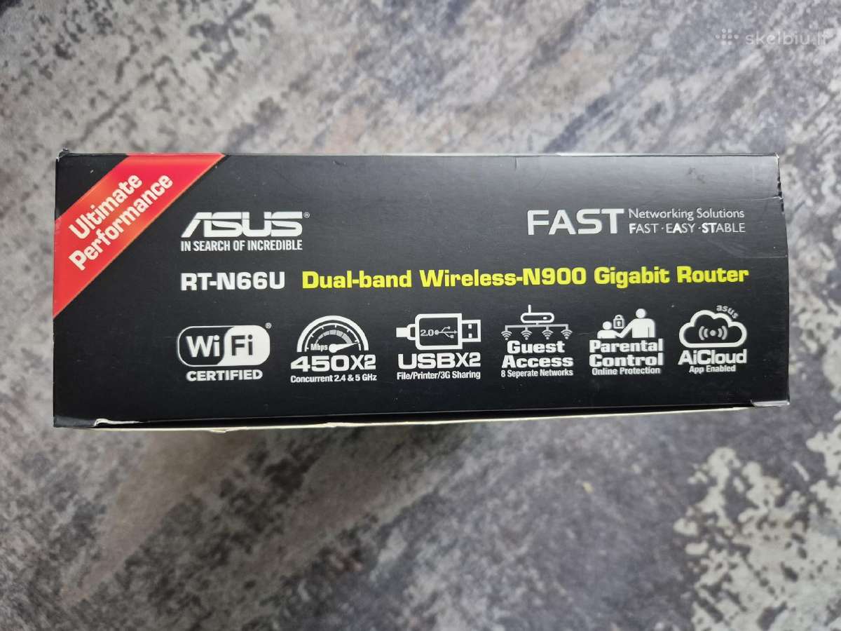 Parduodu maršrutizatorių Asus Rt-ac66u - nuotraukos Nr. 7