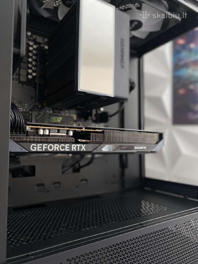 Naujas Gaming Pc Ryzen 5 8400f / Rtx 5060 / 16gb - nuotraukos Nr. 7