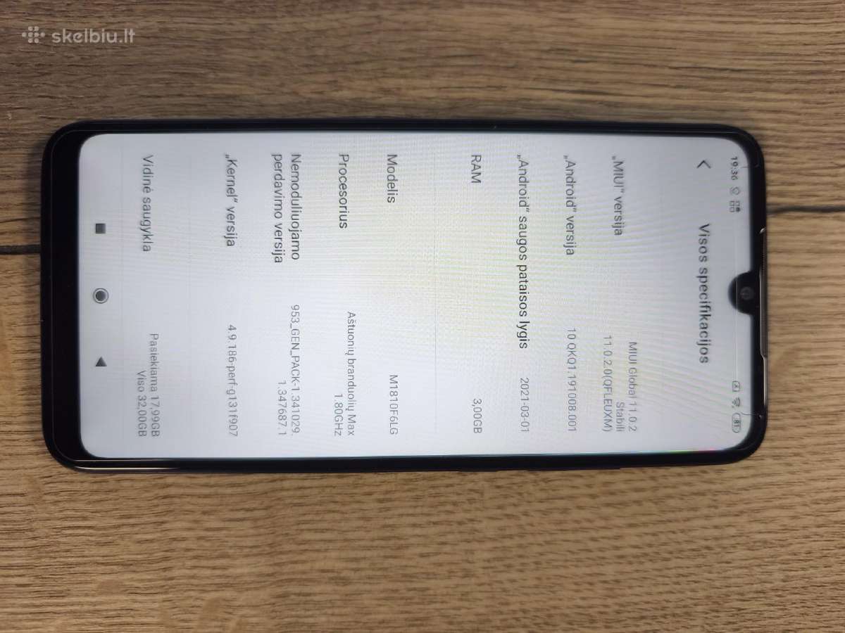 Xiaomi Redmi 7 - nuotraukos Nr. 2