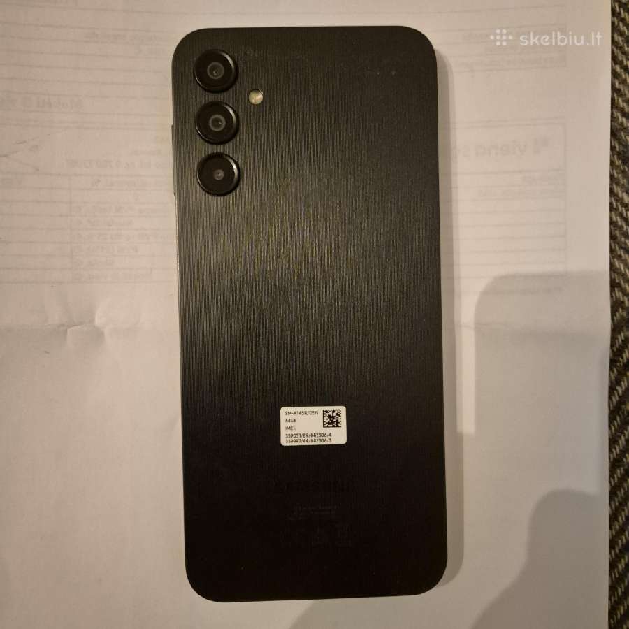 Parduodu Samsung A14 64gb - nuotraukos Nr. 2