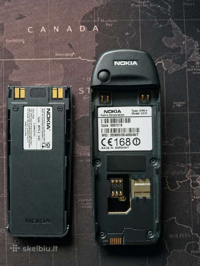 Nokia 6310 - nuotraukos Nr. 5