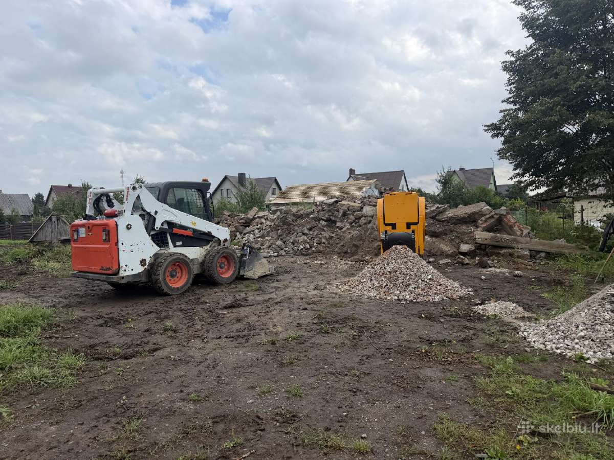 Betono ir plytų trupinimas vietoje Kaunas - nuotraukos Nr. 2