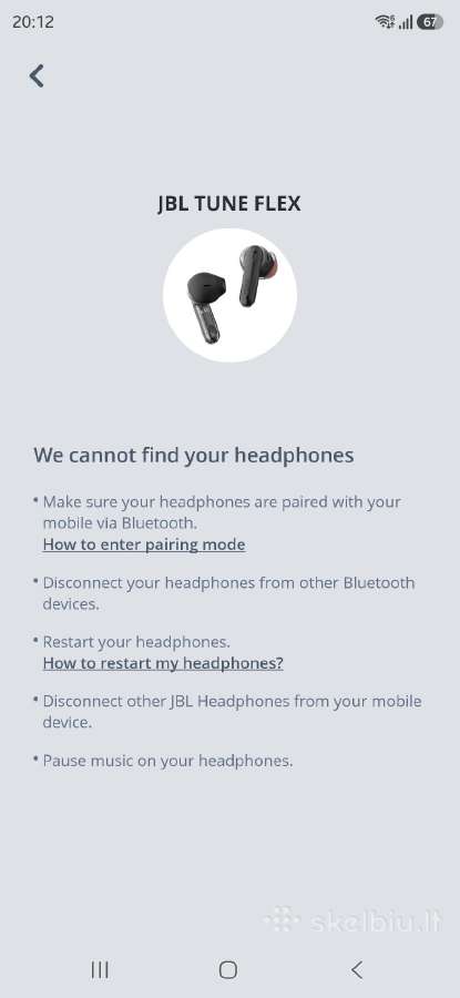 Jbl Tune flex - nuotraukos Nr. 5