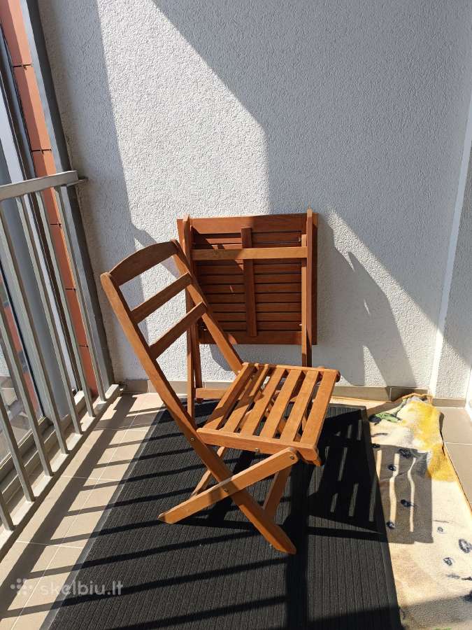 Staliukas sulankstomas + 2 kėdės - nuotraukos Nr. 4