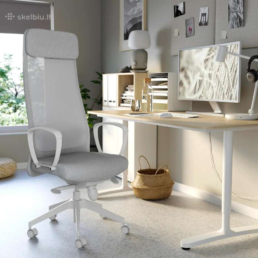 Reguliuojamo aukščio rašomasis stalas 160x80 - nuotraukos Nr. 3