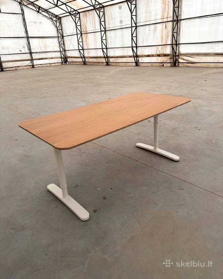 Reguliuojamo aukščio rašomasis stalas 160x80 - nuotraukos Nr. 4