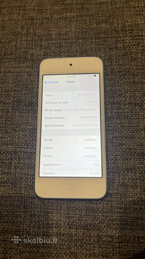 iPod touch 6 16gb - nuotraukos Nr. 4