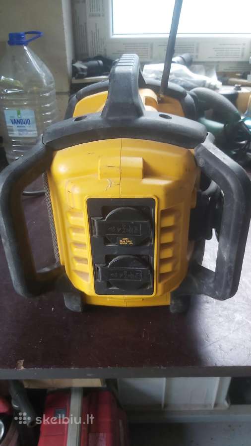 Radijas Dewalt Dcr027 - nuotraukos Nr. 5