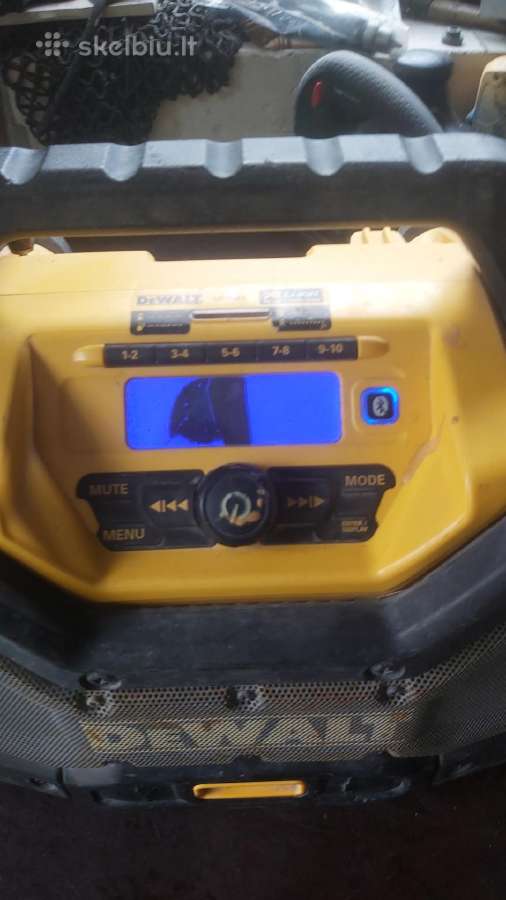 Radijas Dewalt Dcr027 - nuotraukos Nr. 2