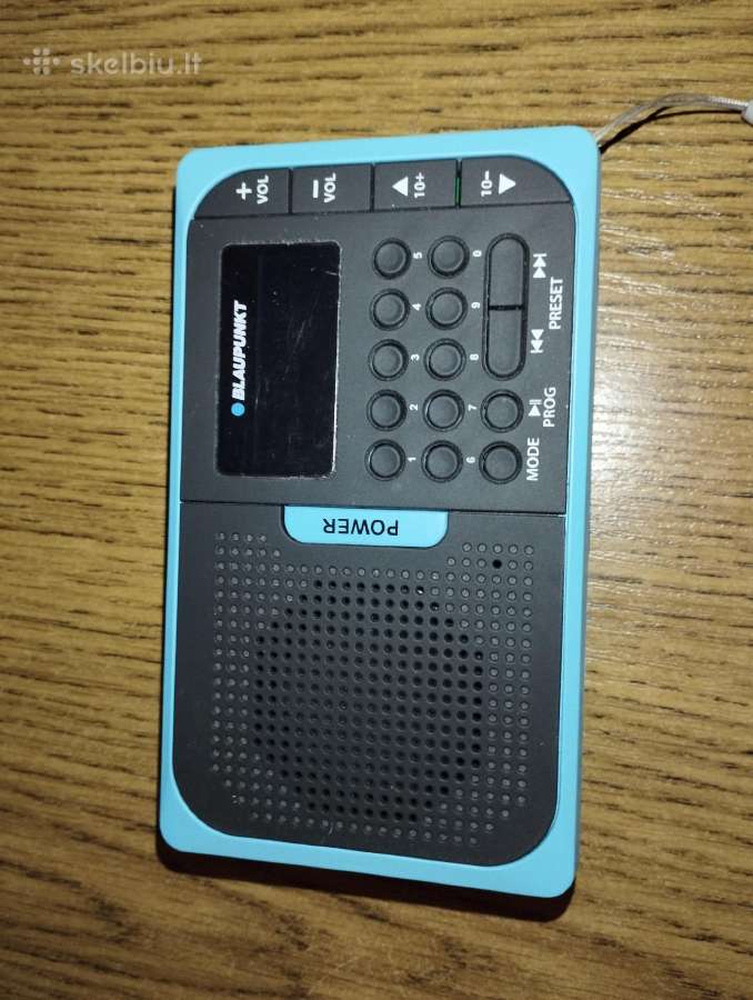 Nešiojamas Usb/kortelės grotuvas ir radijas - nuotraukos Nr. 5