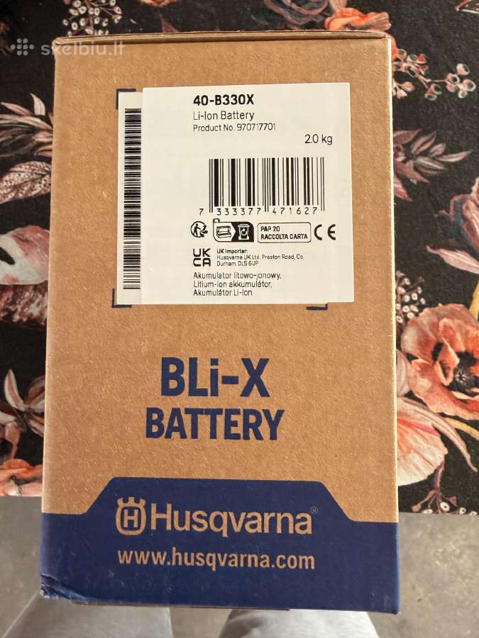 Husqvarna B330x - nuotraukos Nr. 4