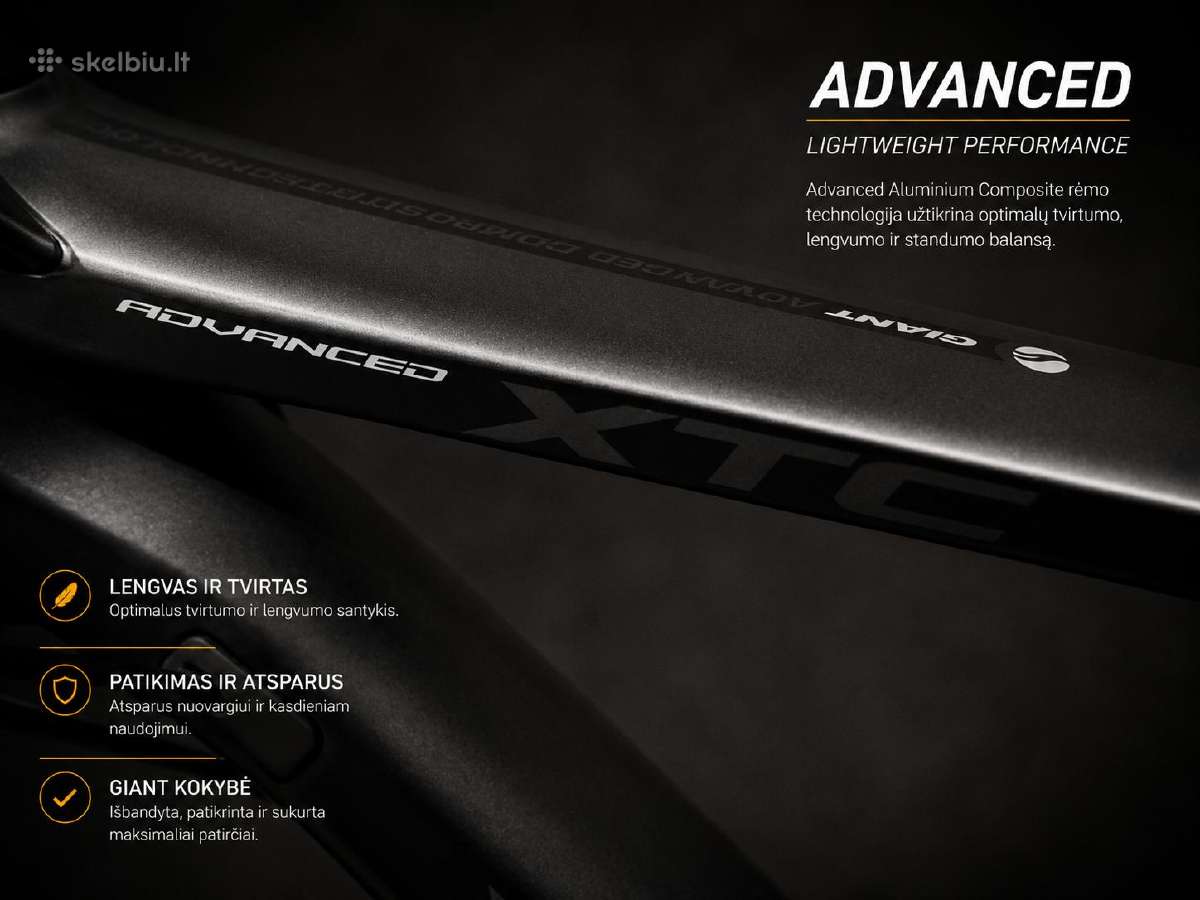 Giant XTC Advanced 27,5 – Karboninis MTB - nuotraukos Nr. 5