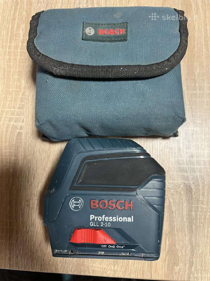 Bosch Gll 2-10 Professional lazerinis nivelyras - nuotraukos Nr. 3