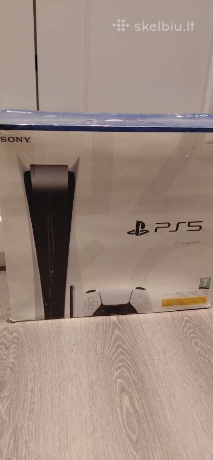 Ps5 disc edition + gta 5 ps4 - nuotraukos Nr. 2