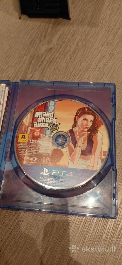 Ps5 disc edition + gta 5 ps4 - nuotraukos Nr. 10