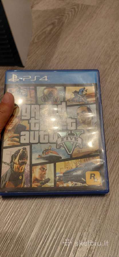 Ps5 disc edition + gta 5 ps4 - nuotraukos Nr. 11