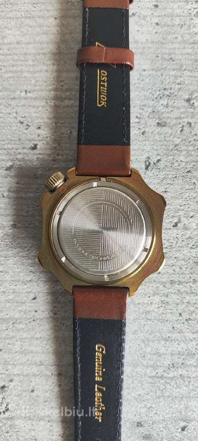 Mechaninis rankinis laikrodis Vostok - nuotraukos Nr. 5