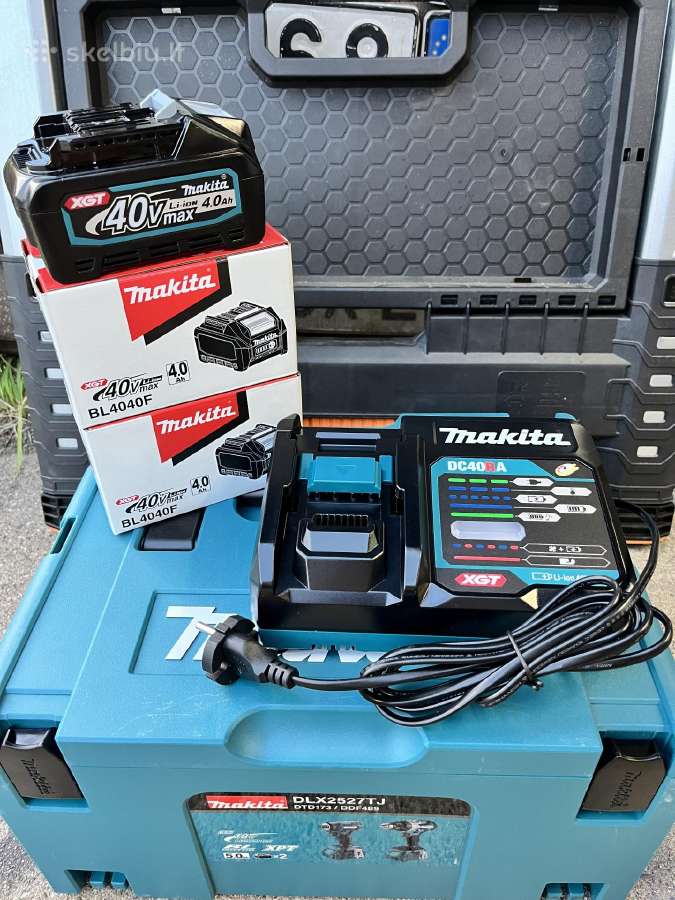 Makita Xgt 40v įrankiai - nuotraukos Nr. 5