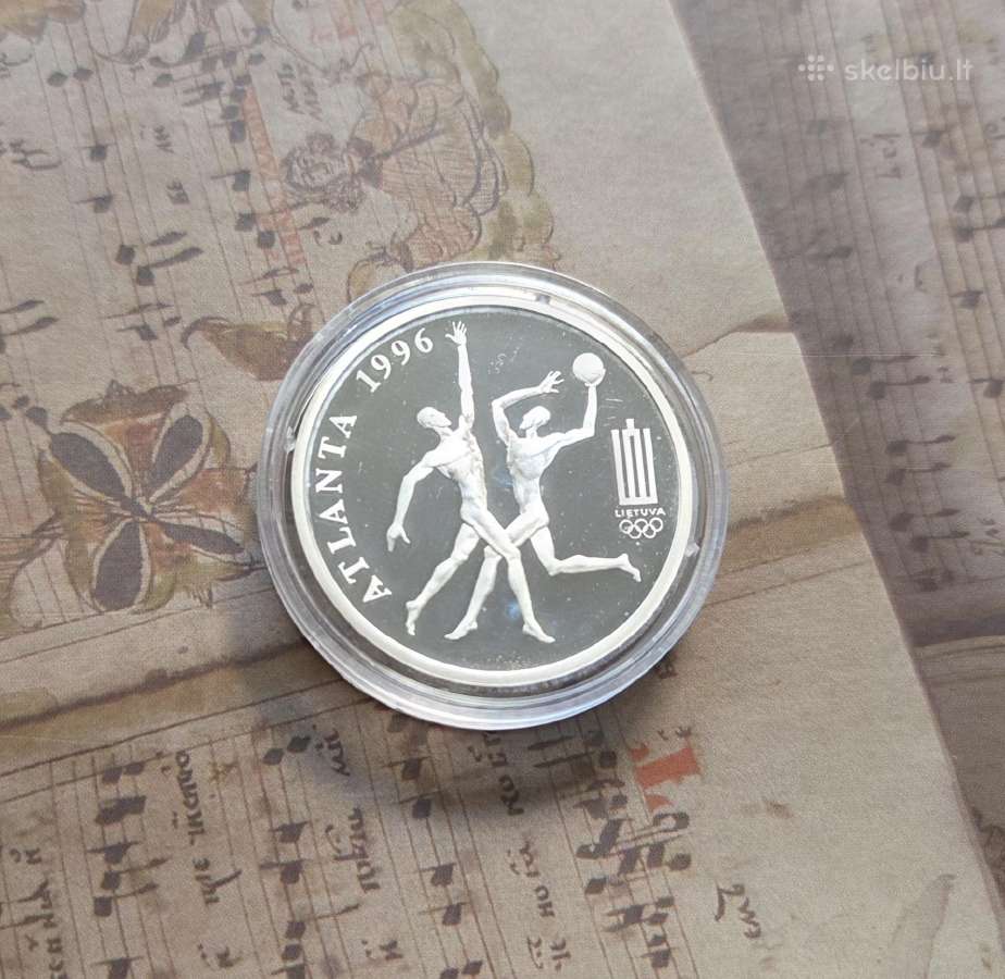 50 litų 1996 Lietuva - Lb Atlantos olimpiada - nuotraukos Nr. 2