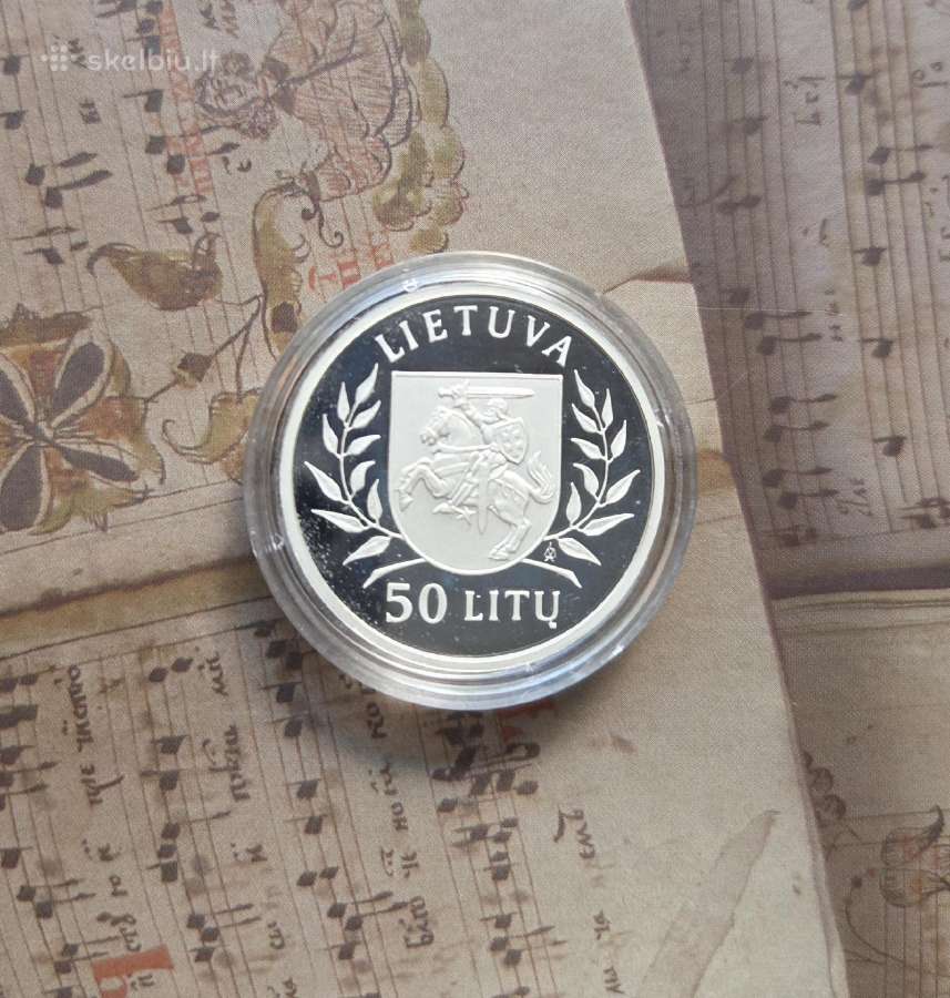 50 litų 1996 Lietuva - Lb Atlantos olimpiada - nuotraukos Nr. 5