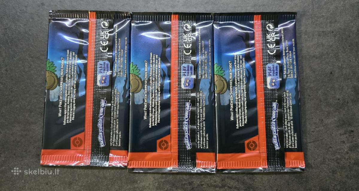 Pokemon Trick Or Trade 2024 booster pack kortos - nuotraukos Nr. 2