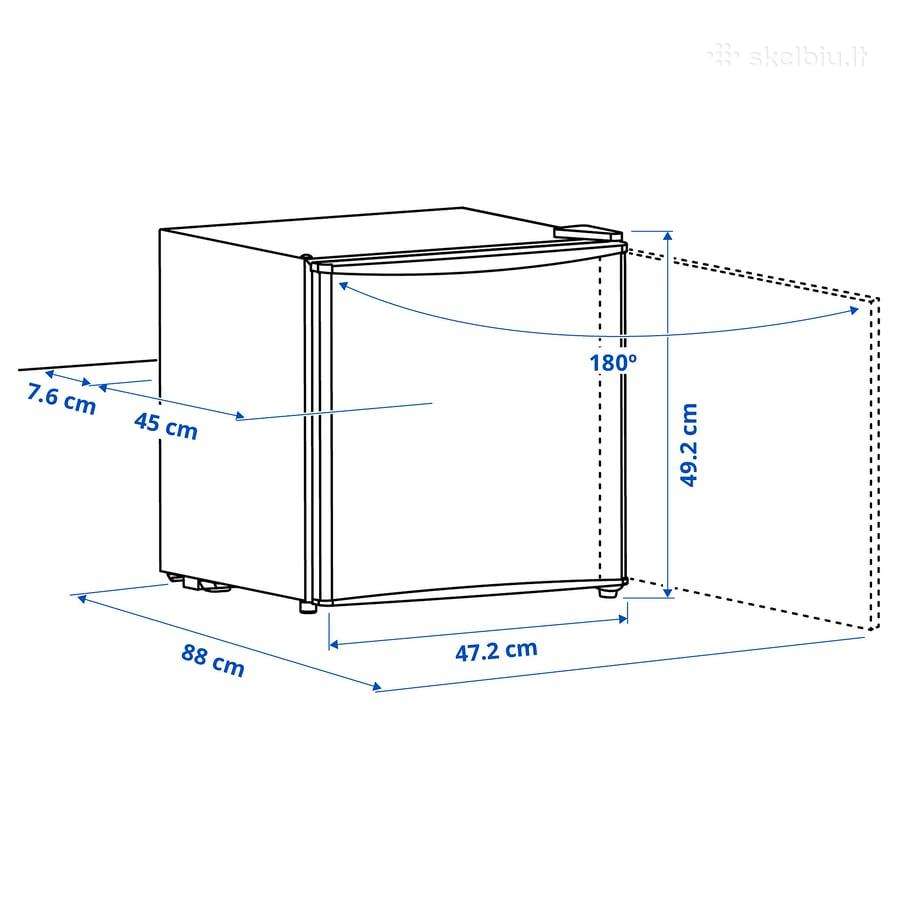 Mini šaldytuvas iš Ikea nenaudotas - nuotraukos Nr. 5