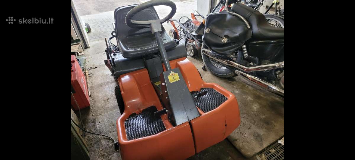 Traktorika žoliapjuve Husqvarna Rider 850 - nuotraukos Nr. 9