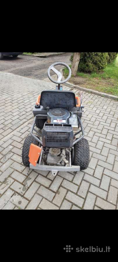 Traktorikas žoliapjuve Husqvarna Rider 850 - nuotraukos Nr. 3