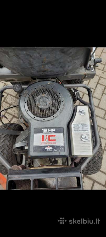 Traktorikas žoliapjuve Husqvarna Rider 850 - nuotraukos Nr. 4