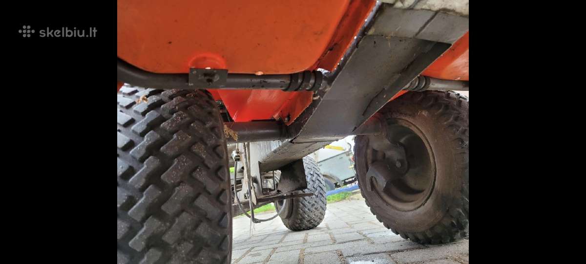 Traktorikas žoliapjuve Husqvarna Rider 850 - nuotraukos Nr. 7