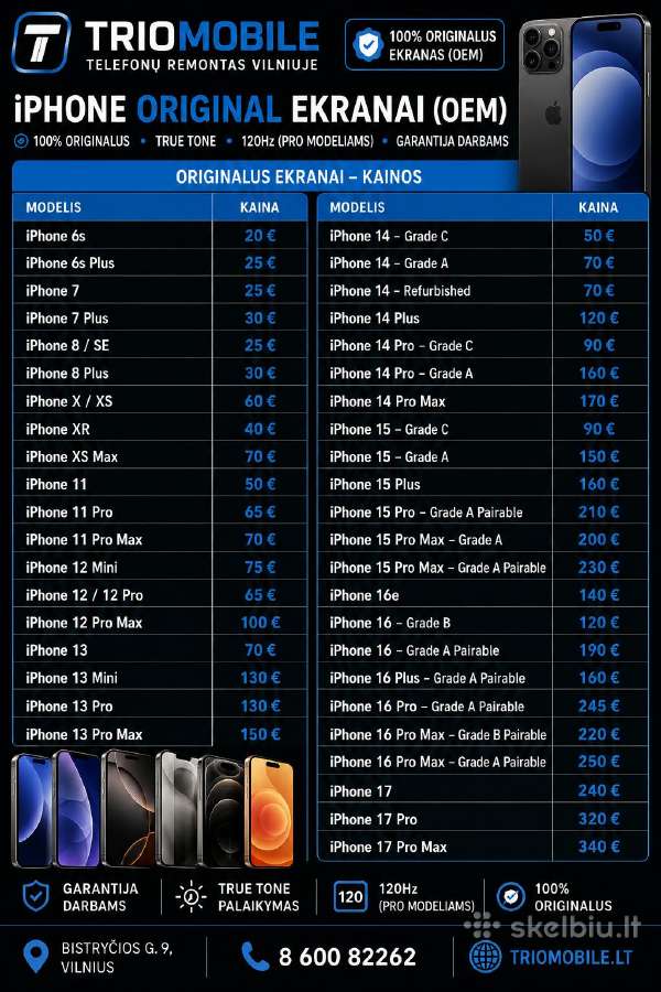 iPhone, Samsung, Huawei, Xiaomi ekranai - nuotraukos Nr. 2