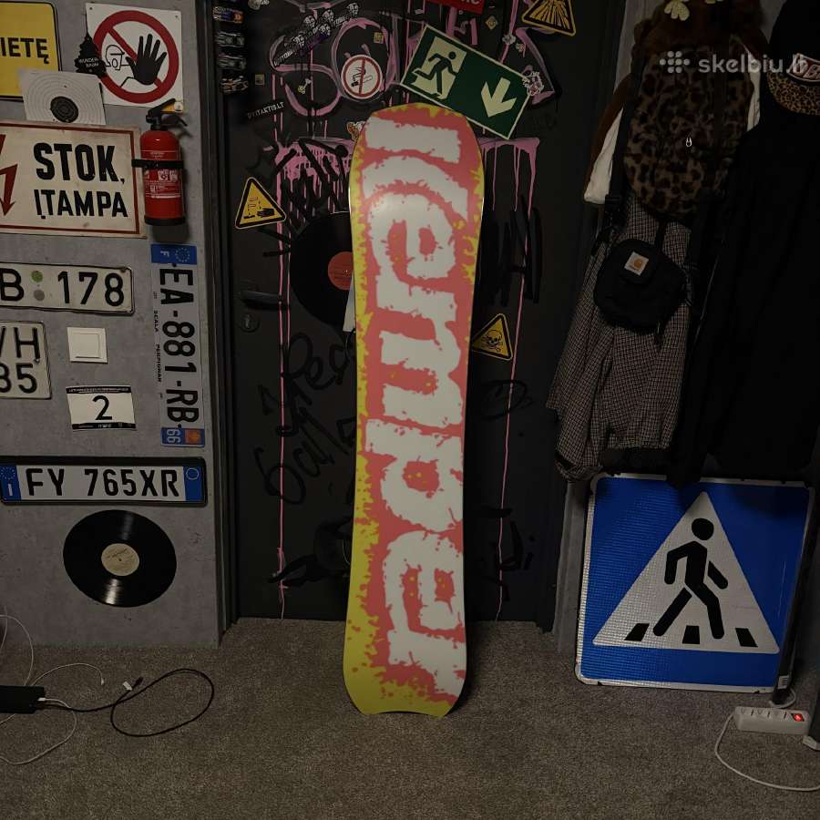 Kemper Apex snieglentė+union x Gnarly apkaustai - nuotraukos Nr. 4