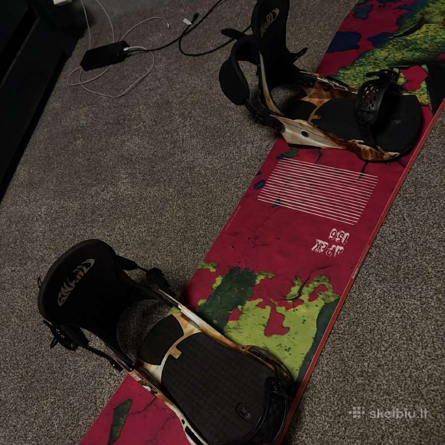 Kemper Apex snieglentė+union x Gnarly apkaustai - nuotraukos Nr. 7