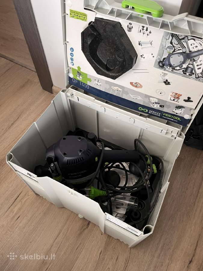 Festool Of 1400 Ebq Plus frezeris, - nuotraukos Nr. 2